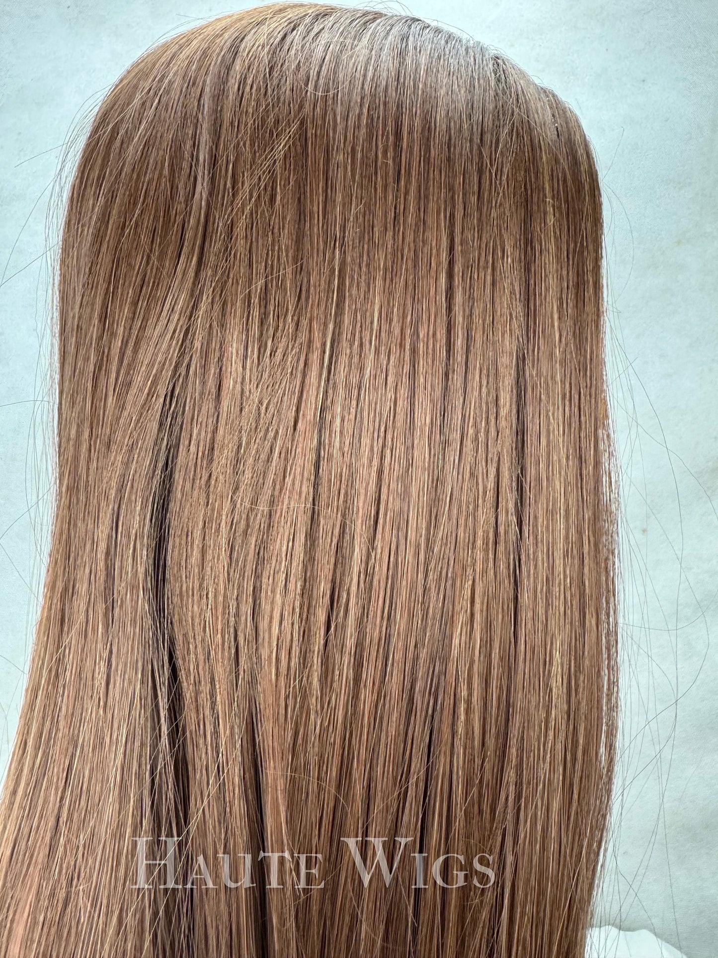 Brown Sugar Lace Front Wig: Long Layered Golden Brown Hair