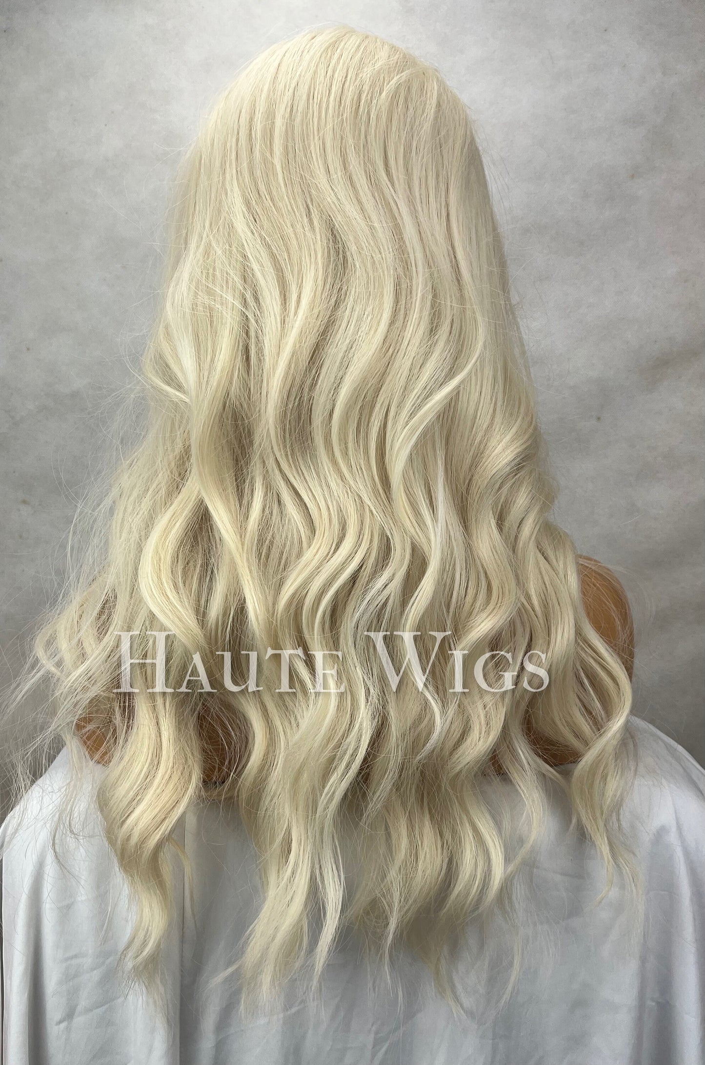 Lovely - Blonde Wig Sexy Role Play Womens Long Layered Hair 613 Fringe Bangs Realistic layered Straight Ladies Wigs Gift