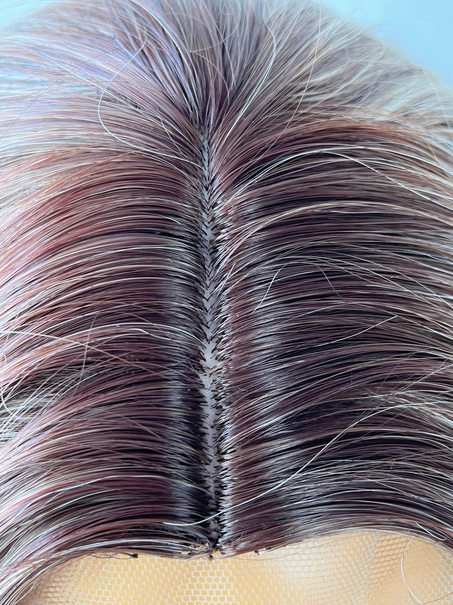 24 Inch Platinum Blonde Highlight Wig: Layered Lace Front Wig